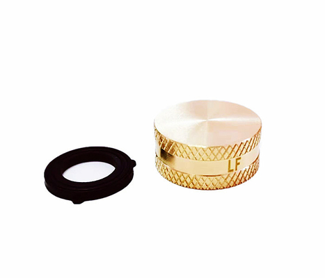 3/4" Lead Free Brass Garden Hose End Caps With Washers