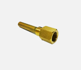 100mm Dive Brass Tube Fitting Welded For Pressure Gage
