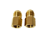 CNC Brass Tube Fitting Adapter 1/4 NPT Female Thread * 1/4 Flare Male