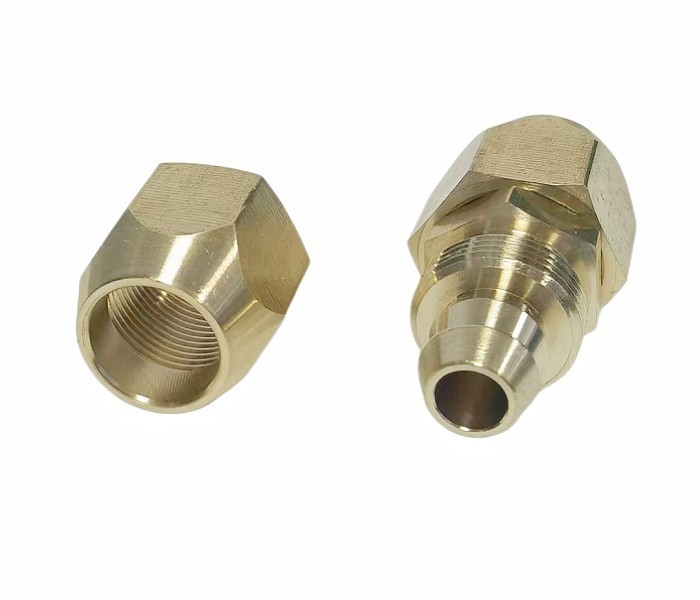 Antirust Solid Brass Pipe Fitting 3/8inch Barb For 3/8-Inch ID Polyurethane Air Hose