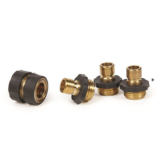 CNC Quick Hose Connect Brass Tube Fitting For Sprinkler