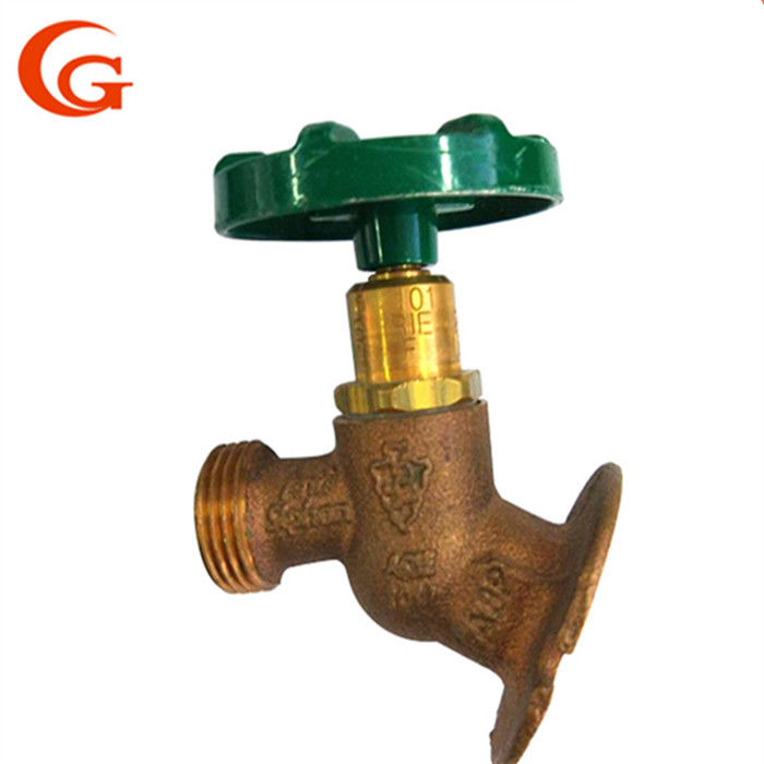 ANSI Bibcock 3/4in Brass Water Faucet Garden Ball Valve