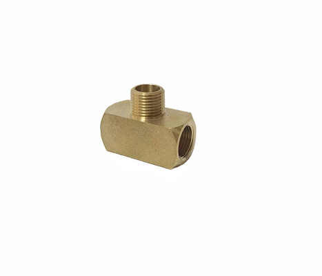 brass forged tee Fitting 3/8NPT Male * 3/8NP Male * 3/8NPT female